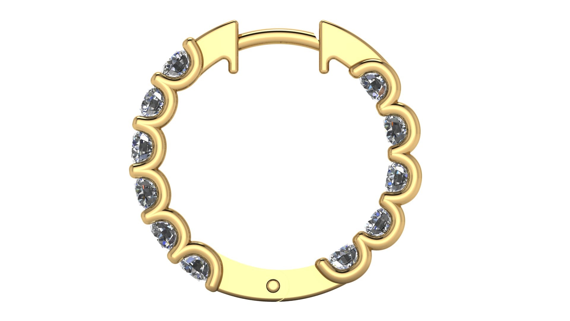 Arracadas de diamantes - Gabriela