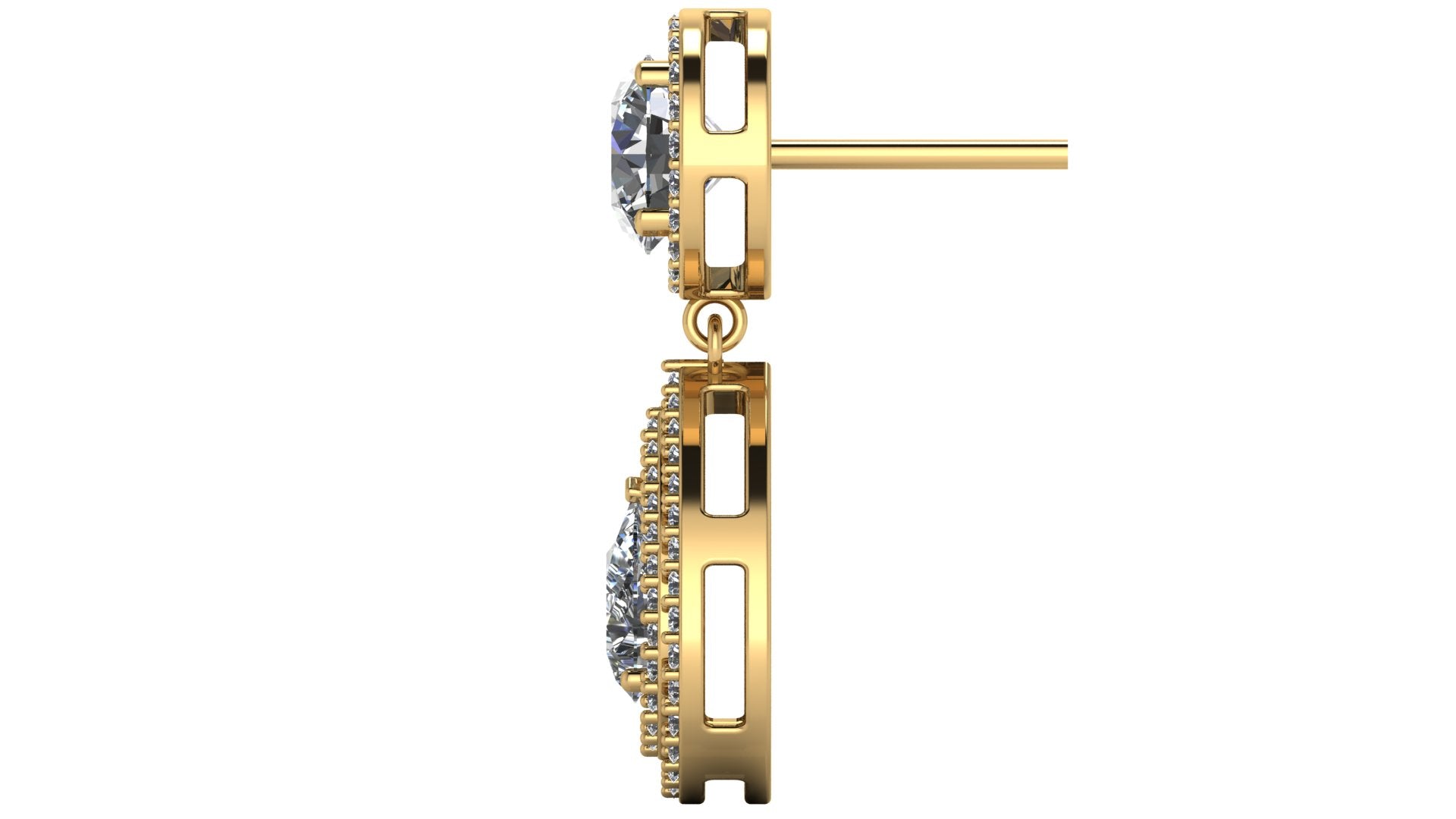 Aretes de diamantes - Ana