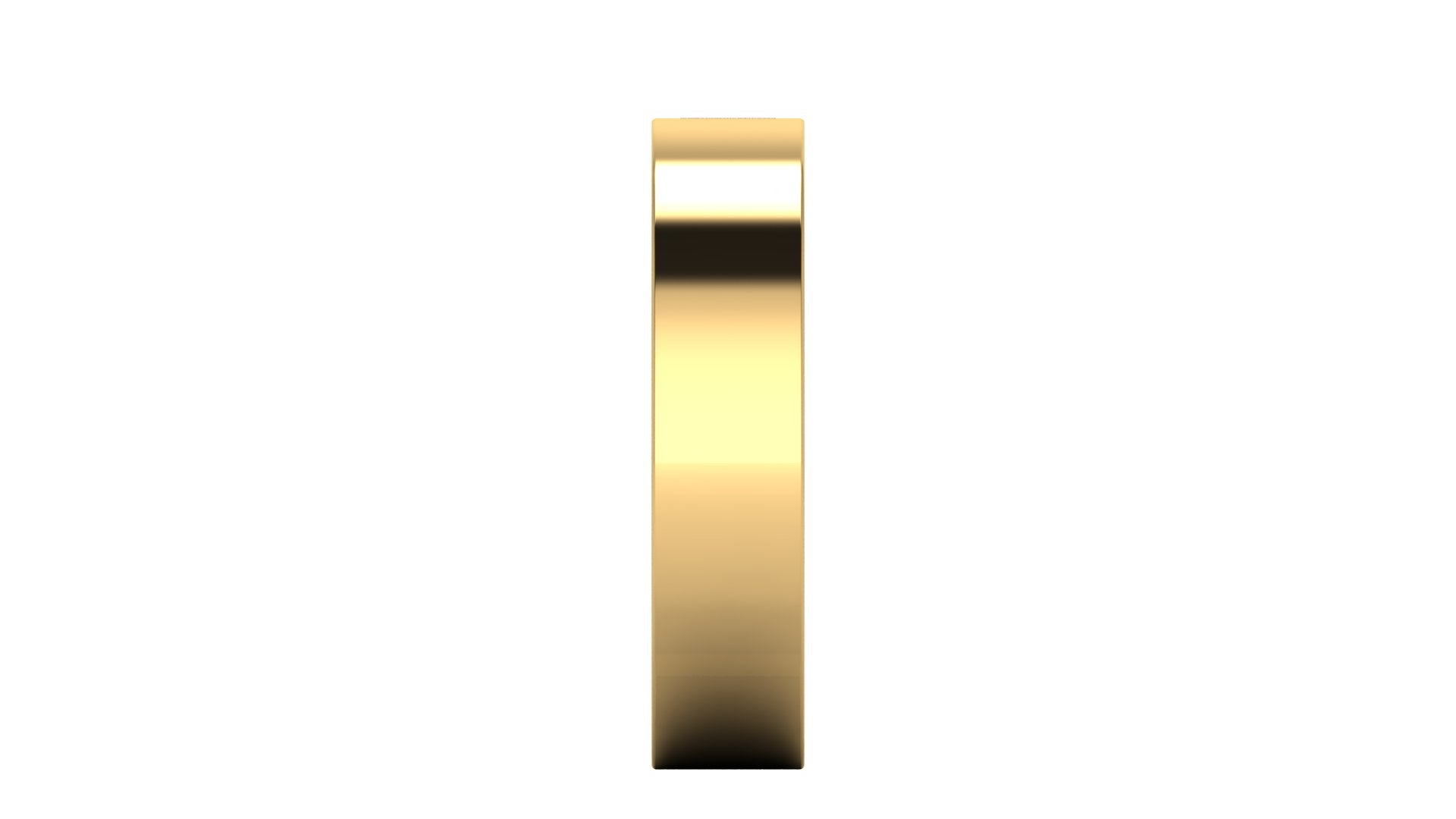 Anillo de compromiso solitario bicelado corte baguette - Andres
