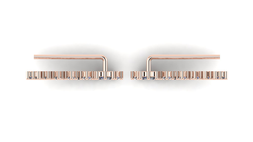 Aretes de diamantes - Andrea