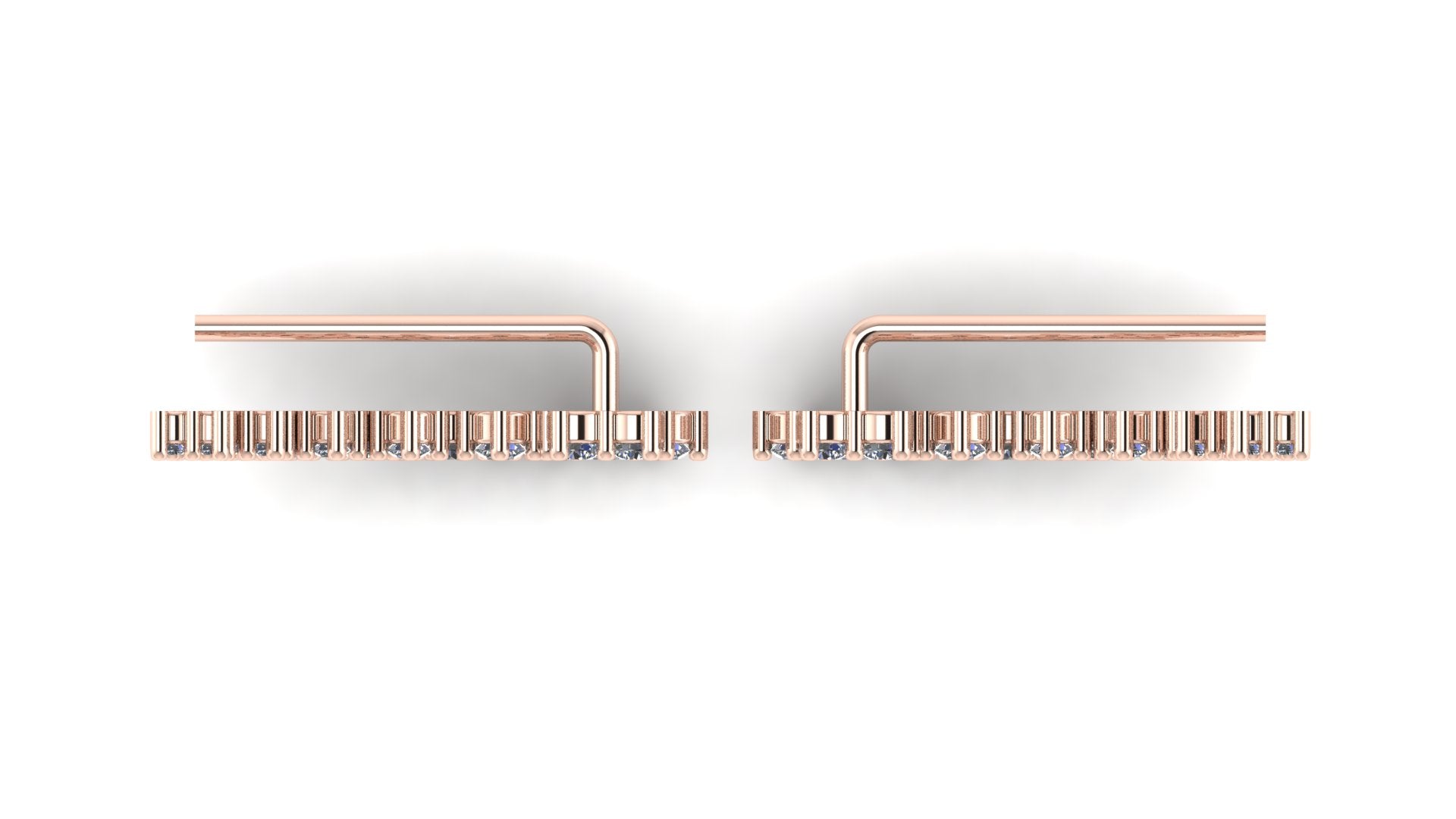 Aretes de diamantes - Andrea