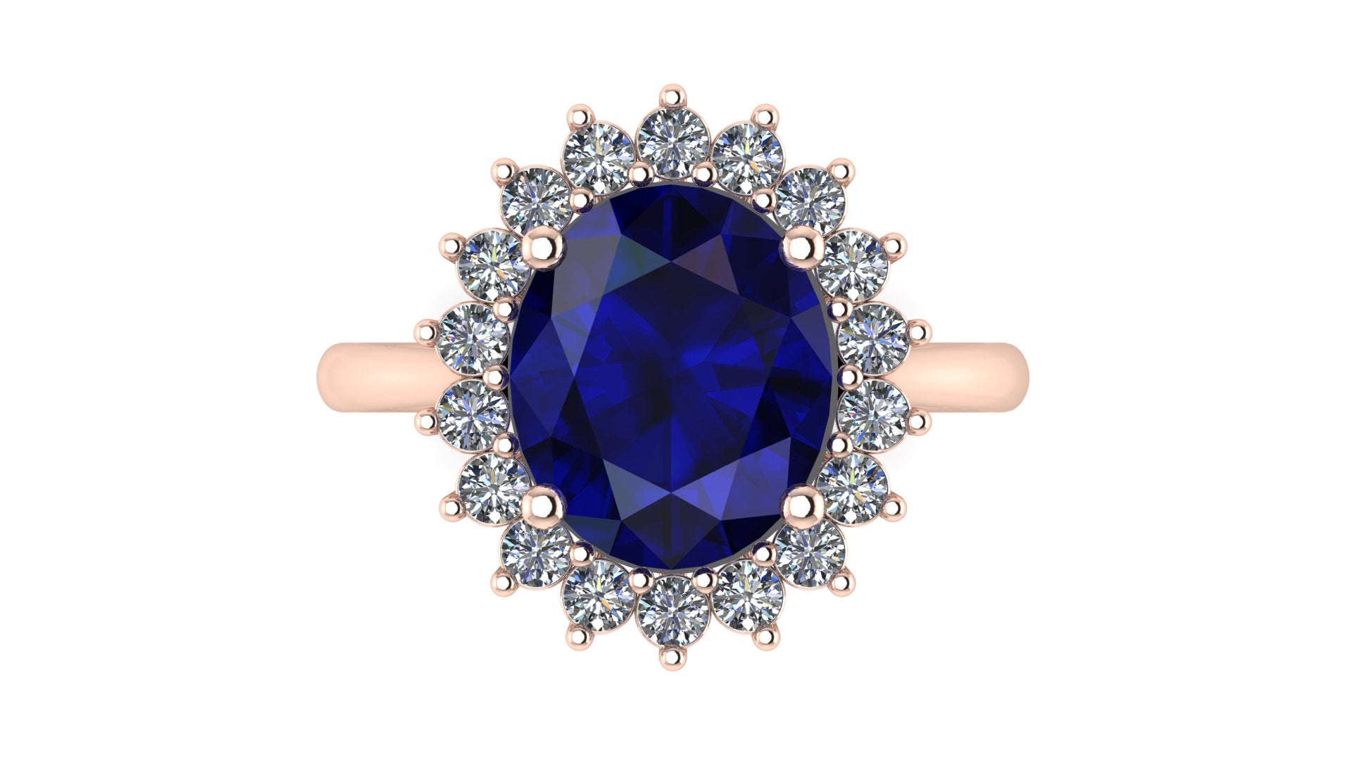 Anillo de compromiso clasico Lady Di