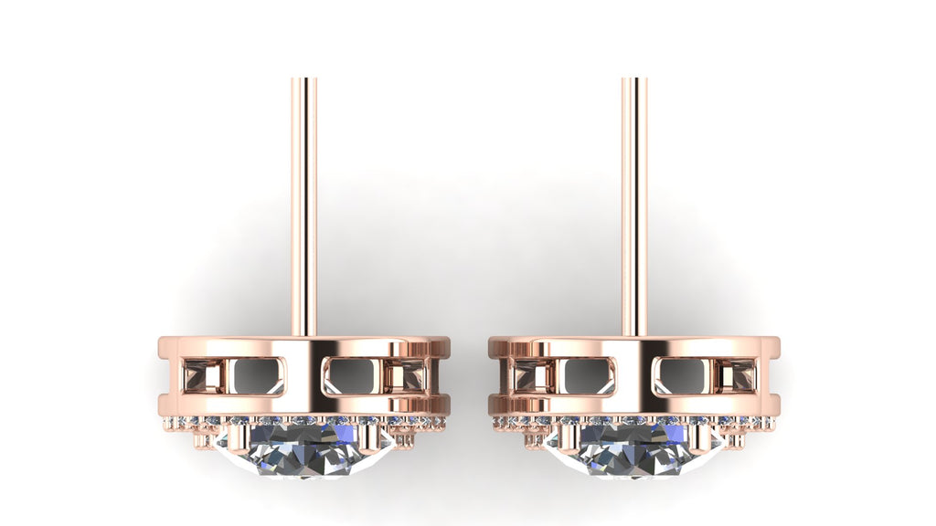 Aretes de diamantes - Ana