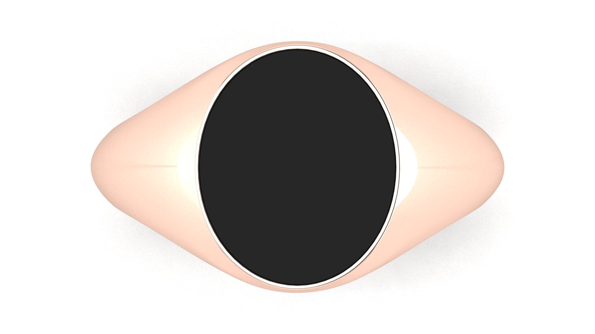 Signet ring con ónix negro - Jonathan