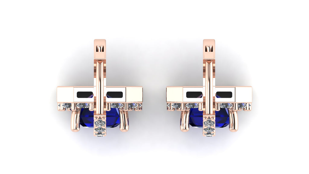 Aretes de diamante - Ximena