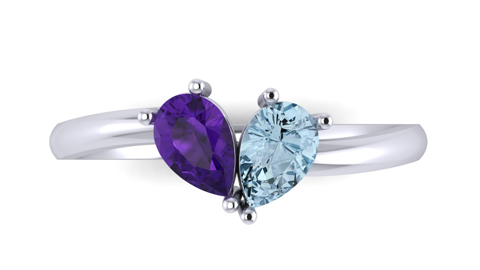 Anillo toi et moi - Marienne