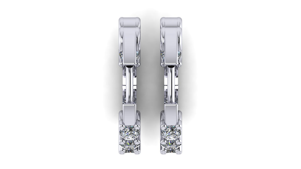Arracadas de diamantes - Gabriela