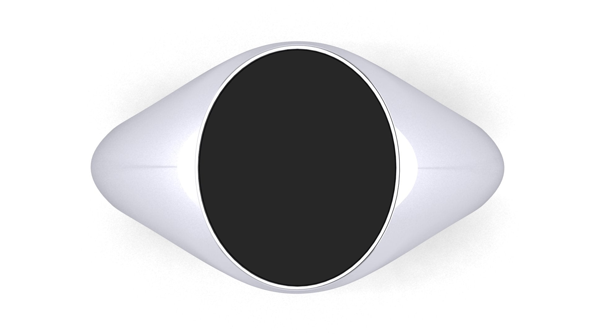 Signet ring con ónix negro - Jonathan