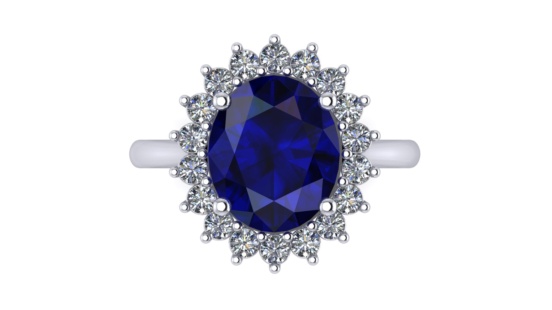Anillo de compromiso clasico Lady Di