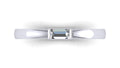Baguette-cut diamond ring - Cecilia