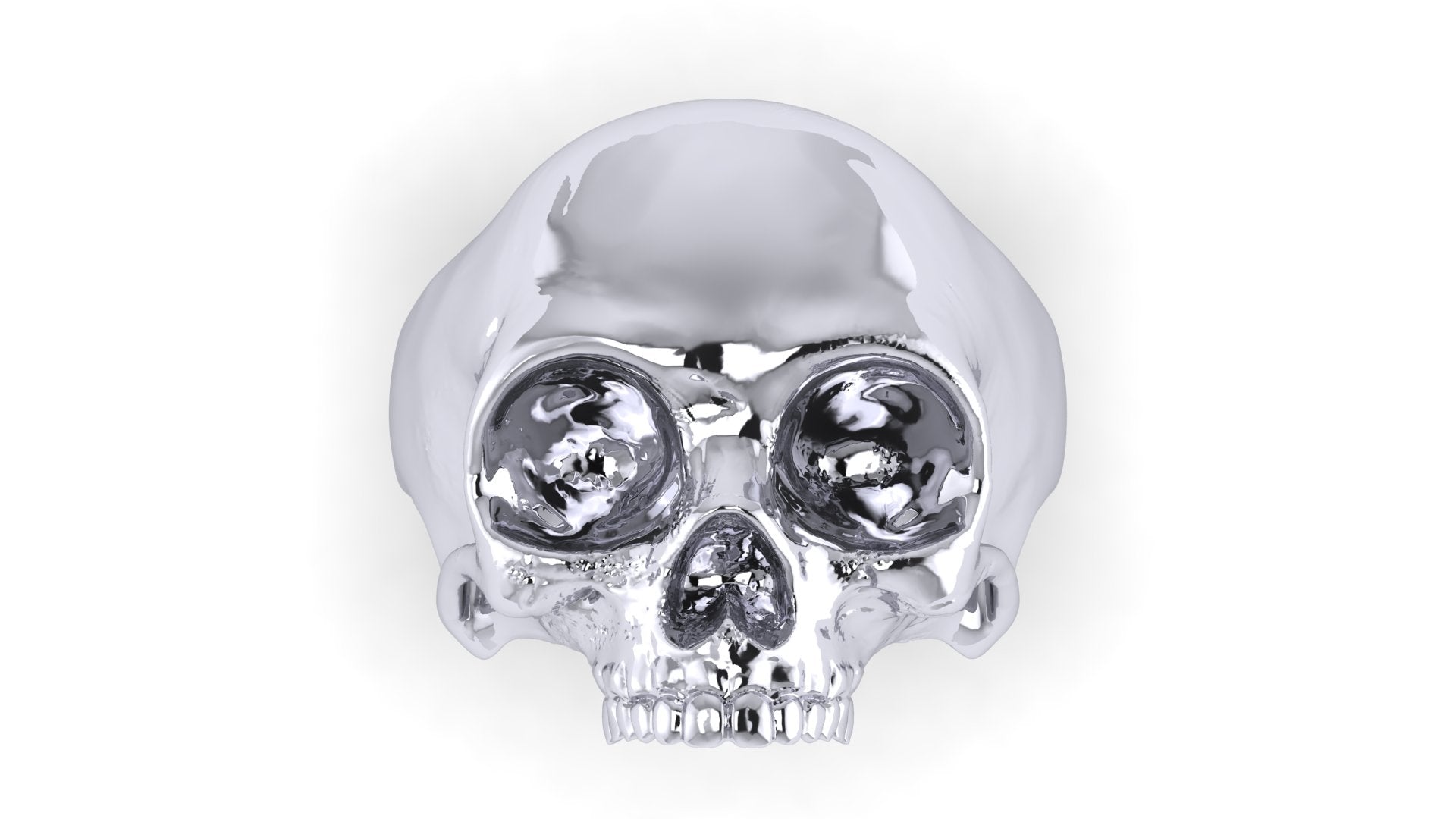 Anillo de hombre de craneo - Samuel