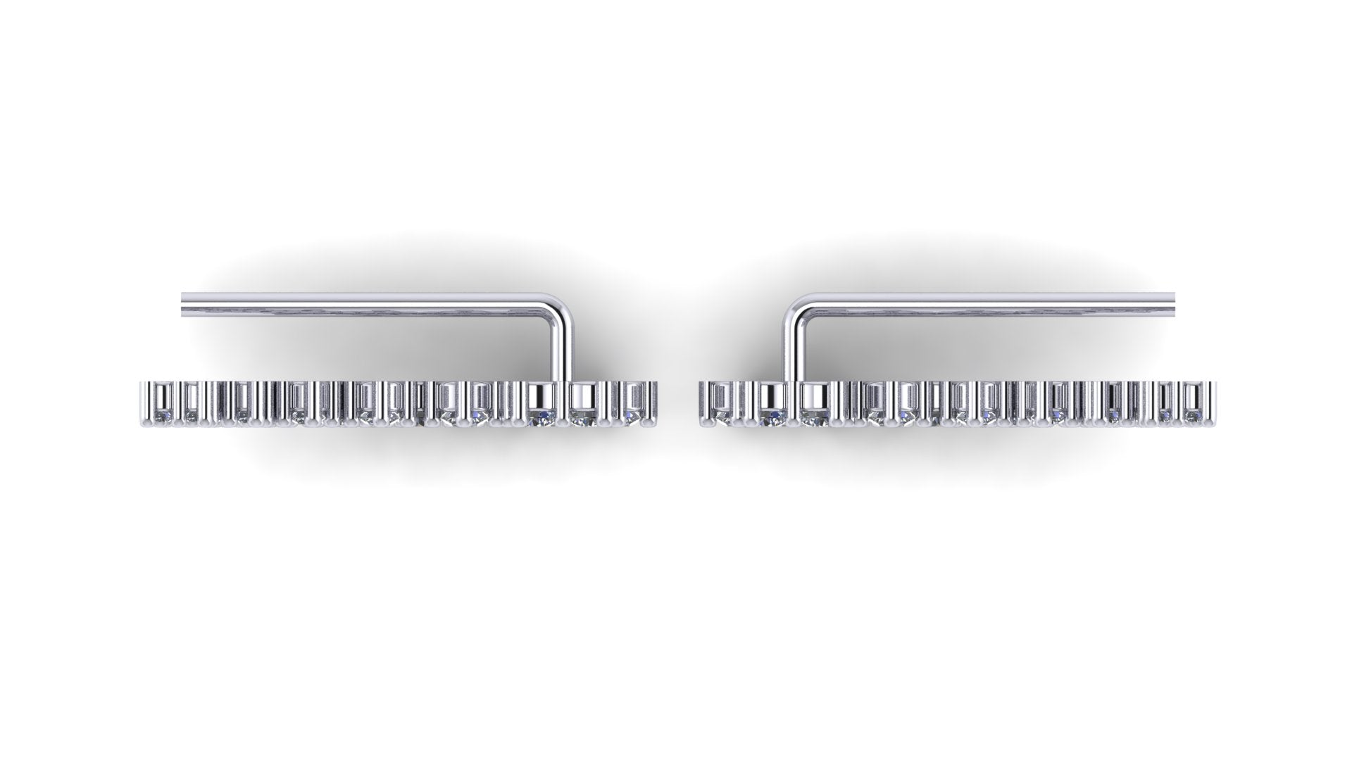 Aretes de diamantes - Andrea