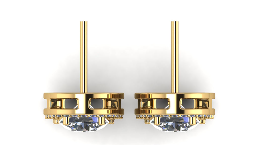 Aretes de diamantes - Ana