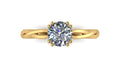 Anillo de compromiso solitario redondo -  Ernesto