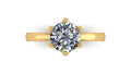 Anillo de compromiso solitario redondo -  Arturo