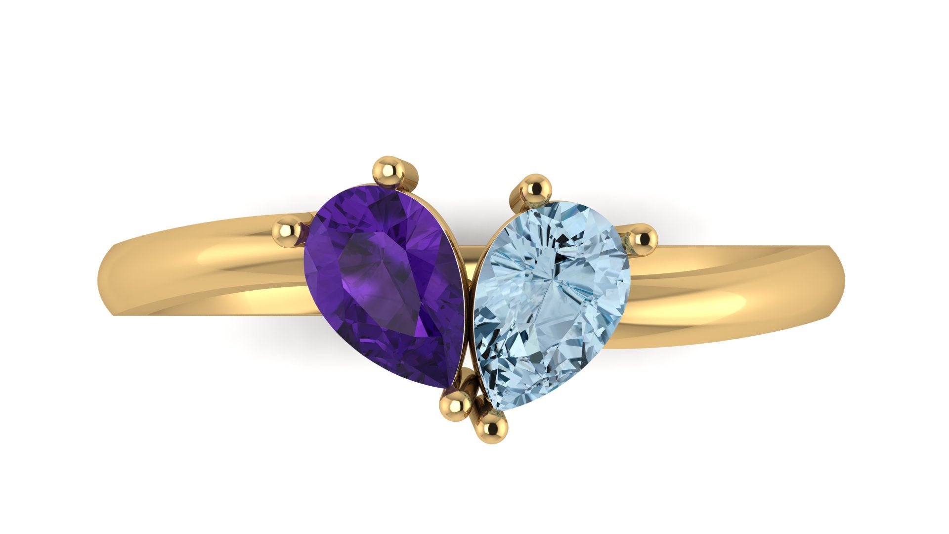Anillo toi et moi - Marienne