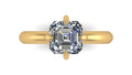 Anillo de compromiso solitario ascher - Adrian
