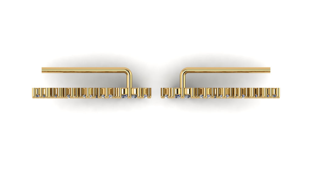 Aretes de diamantes - Andrea
