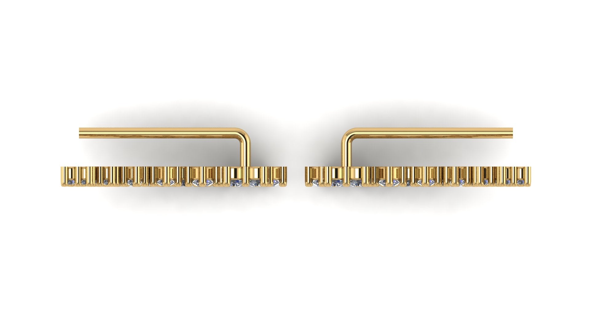 Aretes de diamantes - Andrea