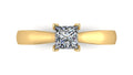 Anillo de compromiso solitario corte princesa - Rodrigo