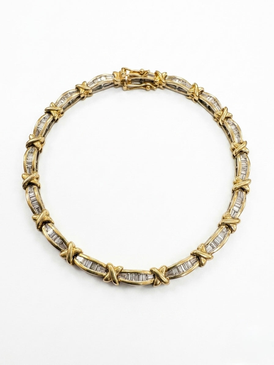 Pulsera de Diamantes Naturales