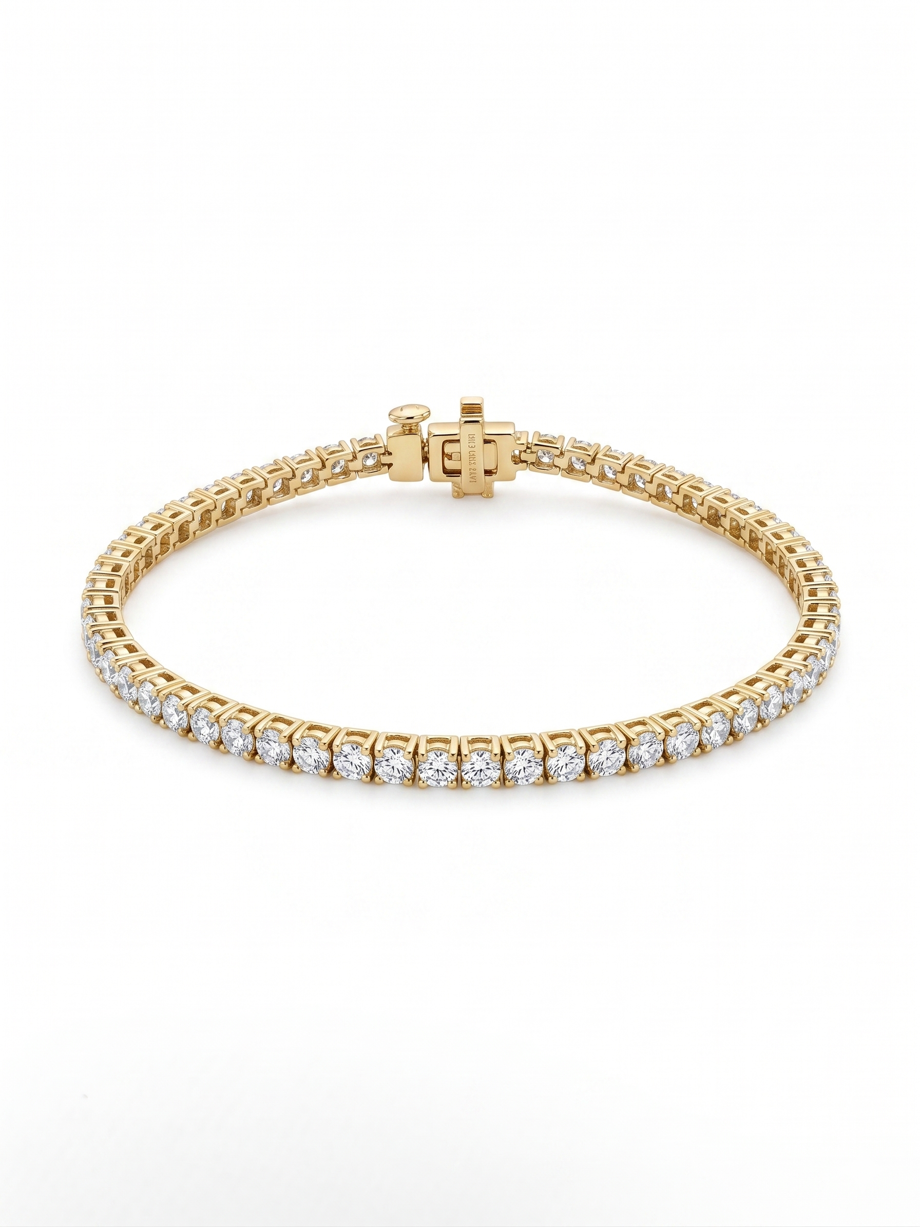 Pulsera Tennis de 3.00 ct de Diamantes de Laboratorio