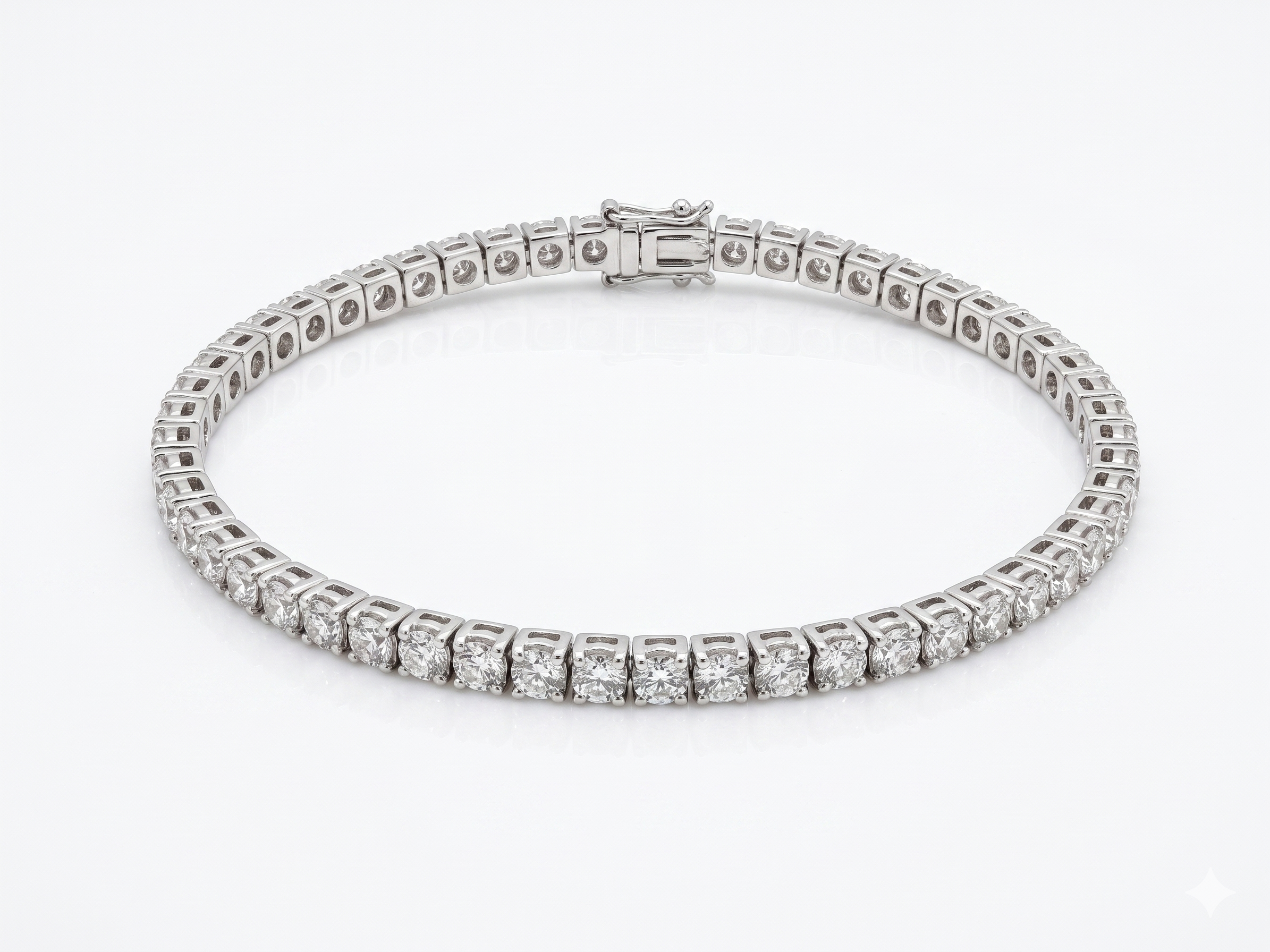 Pulsera Tennis de 4.00 ct de Diamantes de Laboratorio