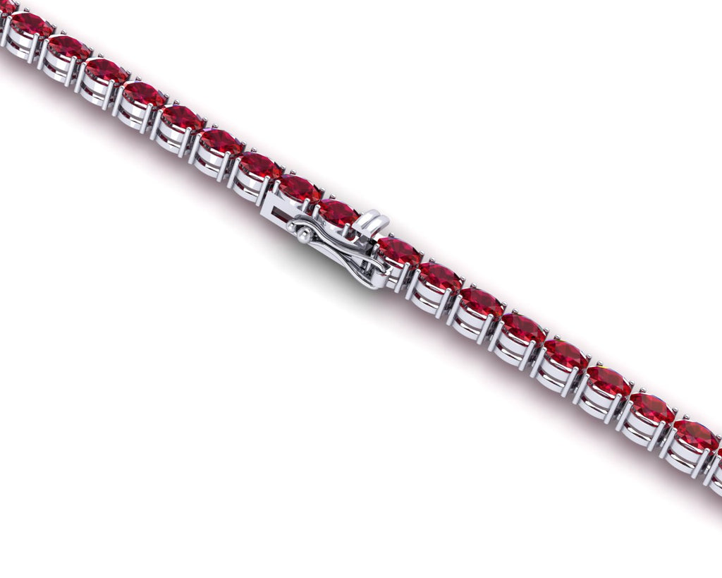 Pulsera Tennis de rubíes - Cloe